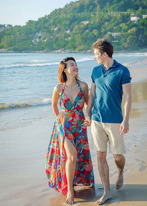 Hoàng Oanh chia tay Huỳnh Anh được khoảng 5 tháng thì quen biết doanh nhân người Mỹ Jack Kevin Cole.