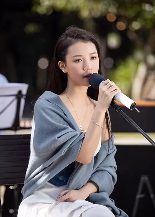 AMEE cũng có trong tay nhiều hit khi chỉ là tân binh: “Anh nhà ở đâu thế”, “Đen đá không đường”, “Trời giấu trời mang đi”, “Sao anh chưa về nhà”.