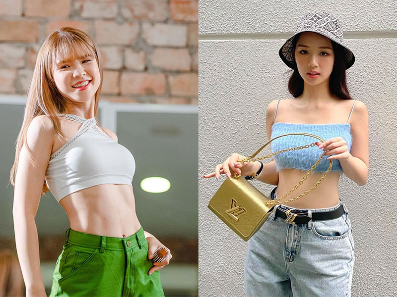 Để sở hữu vóc dáng thon gọn, Khởi My và AMEE chăm chỉ tập luyện cộng với chế độ ăn uống khắc nghiệt.