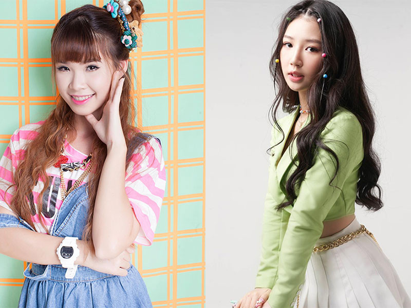  Khởi My - AMEE thuộc hai thế hệ ca sĩ. Khởi My sinh năm 1990 còn AMEE sinh năm 2000.