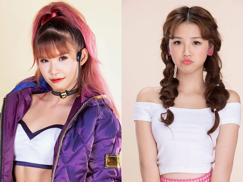 Khởi My là một trong những nghệ sĩ hot trên mạng xã hội. Bằng chứng là fanpage của cô có hơn 10 triệu lượt người thích. Trong khi đó, fanpage của AMEE chỉ có hơn 341 nghìn lượt thích.