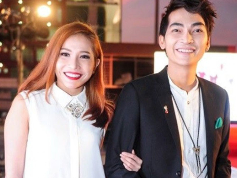 Khi công khai hẹn hò Khương Ngọc, Khả Như dính nghi vấn là người thứ ba xen vào chuyện tình của anh và Thanh Trúc. Tuy nhiên, Khả Như một mực phủ nhận tin đồn. Ảnh: Saostar