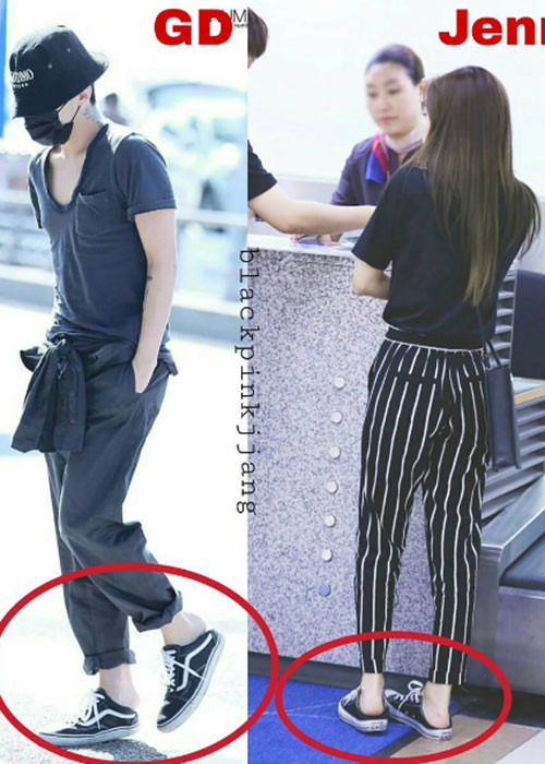 G-Dragon và Jennie còn sử dụng những món đồ giống nhau.