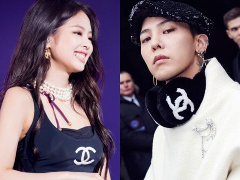 Jennie từng có mối tình 1 tháng với Kai (EXO) trong khi đó G-Dragon vướng nhiều tin đồn tình ái.