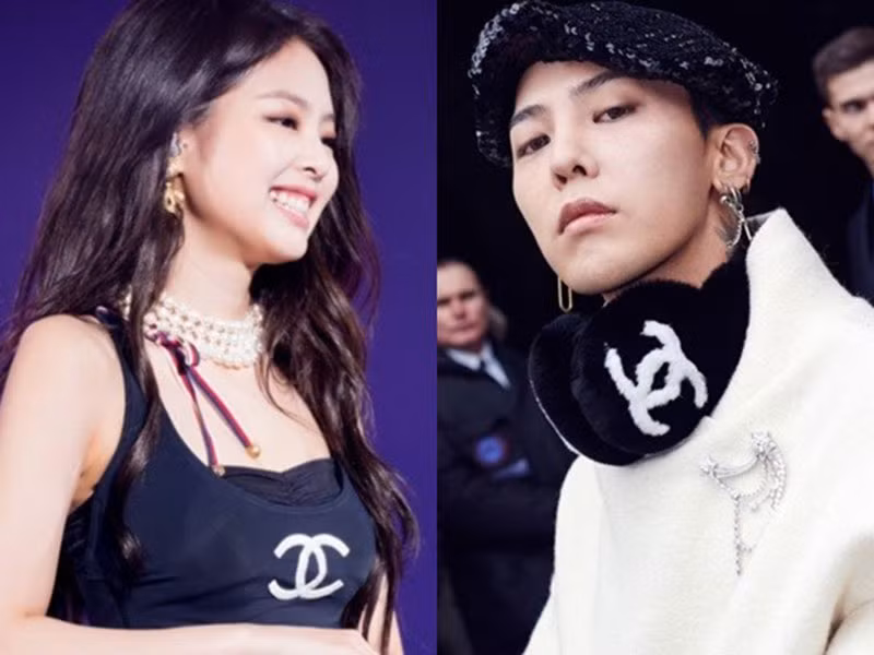 Jennie từng có mối tình 1 tháng với Kai (EXO) trong khi đó G-Dragon vướng nhiều tin đồn tình ái.