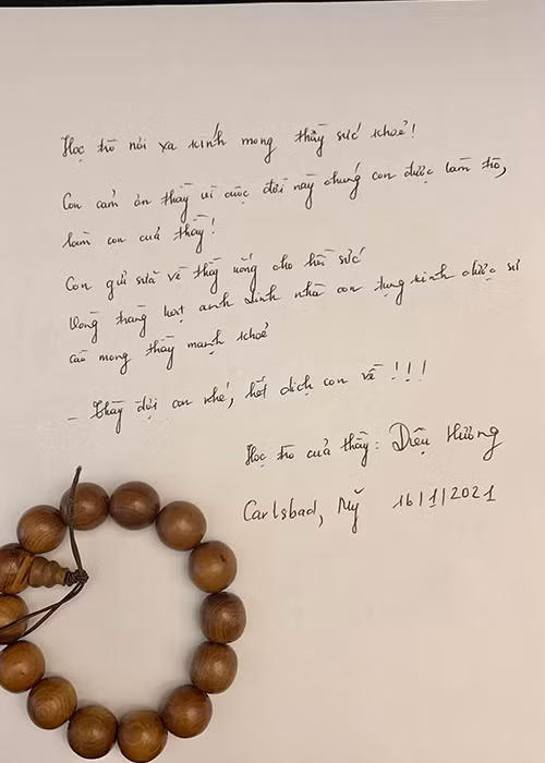 Dieu Huong nhan NSND Hoang Dung: “Thay doi con nhe, het dich con ve”-Hinh-2