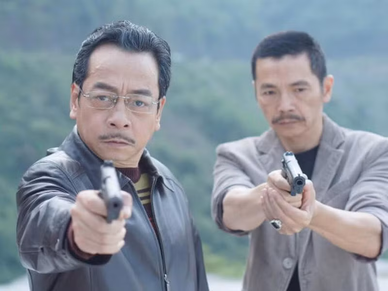 Vai ông trùm Phan Quân của nghệ sĩ Hoàng Dũng gây sốt vào năm 2017.