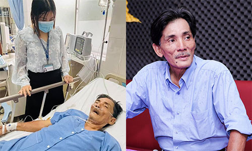 Dien vien Thuong Tin bi dot quy, chua co nguoi than ben canh