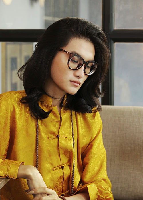 Về quốc phục cho Á hậu Ngọc Thảo, NTK Tín Thái muốn tôn vinh nét văn hóa tồn tại lâu đời, tinh thần lưu truyền giá trị dân tộc bằng nhiều hình thức, luôn cách tân và đổi mới.