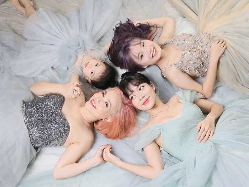 Ngoài Yến My và Yến Minh, Hoàng Yến còn có cô con gái tên Mầm, sinh năm 2017.