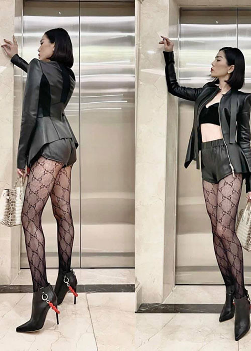 Trước đó, nữ ca sĩ đăng tải hình ảnh khoe vòng eo phẳng lì giữa tin đồn mang bầu.