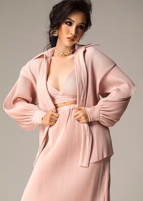 Nhật Hà được đánh giá khá cao kỹ năng catwalk và chụp ảnh.