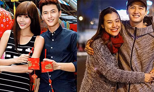 Thời hẹn hò người mẫu Kỳ Hân và MC Hoàng Oanh, Huỳnh Anh có cuộc tình đẹp. Vì thế khi anh chia tay 2 mỹ nhân này, dư luận không khỏi bàn tán xôn xao.