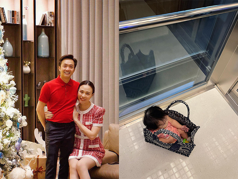 Sinh năm 2020 giống bé Lisa và Leon, bé Suchin cũng sinh ra ở vạch đích vì là con gái của Cường Đô la và Đàm Thu Trang.