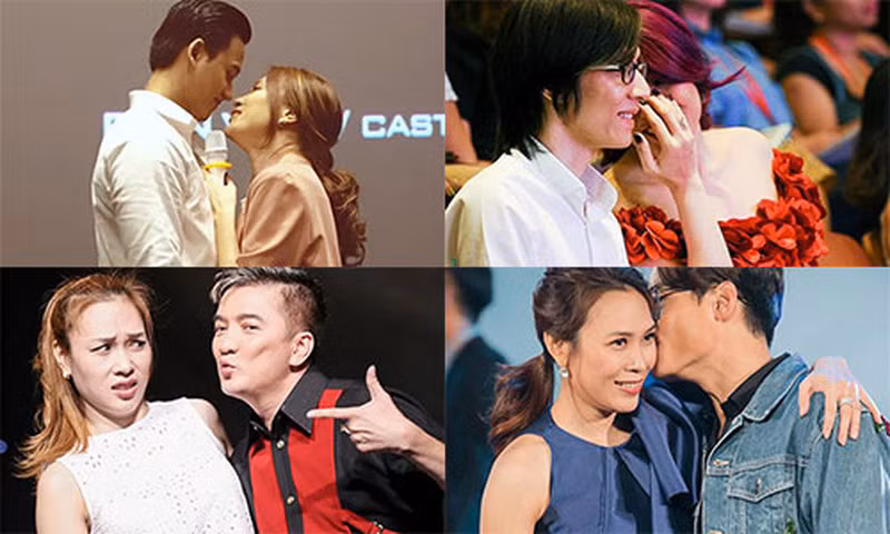 Dàn người tình tin đồn của “họa mi tóc nâu” gồm Mai Tài Phến, Hà Anh Tuấn, Đàm Vĩnh Hưng, tổng giám đốc của một chuỗi nhà hàng cà phê Kim Hak, Tuấn Bi.