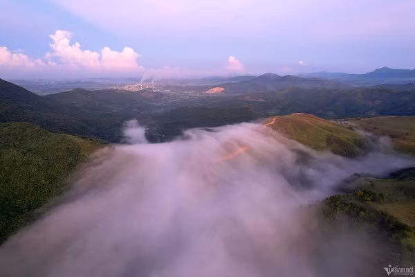 Diem cam trai san may 'sieu dinh' o Quang Ninh