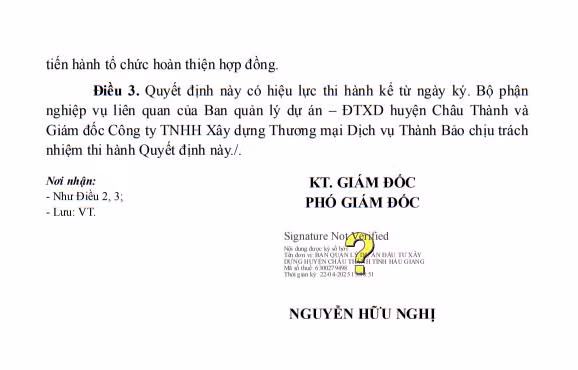 Hau Giang: Cong ty Thanh Bao mot ngay trung 2 goi thau xay lap-Hinh-3