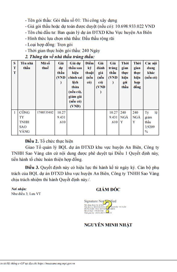 Kiên Giang: Cty Sao Vàng trúng gói xây dựng trường tiểu học Nam Yên 3 - Hình 6 Kien Giang: Cty Sao Vang trung goi xay dung truong tieu hoc Nam Yen 3-Hinh-6
