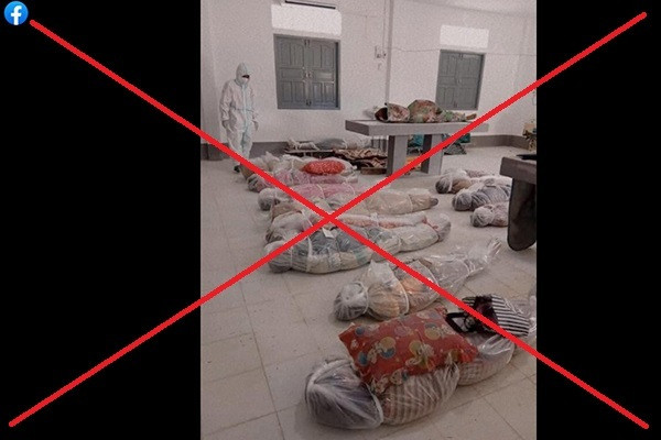 Hinh anh lan truyen ve xac chet do COVID-19 tai TP.HCM la tin gia