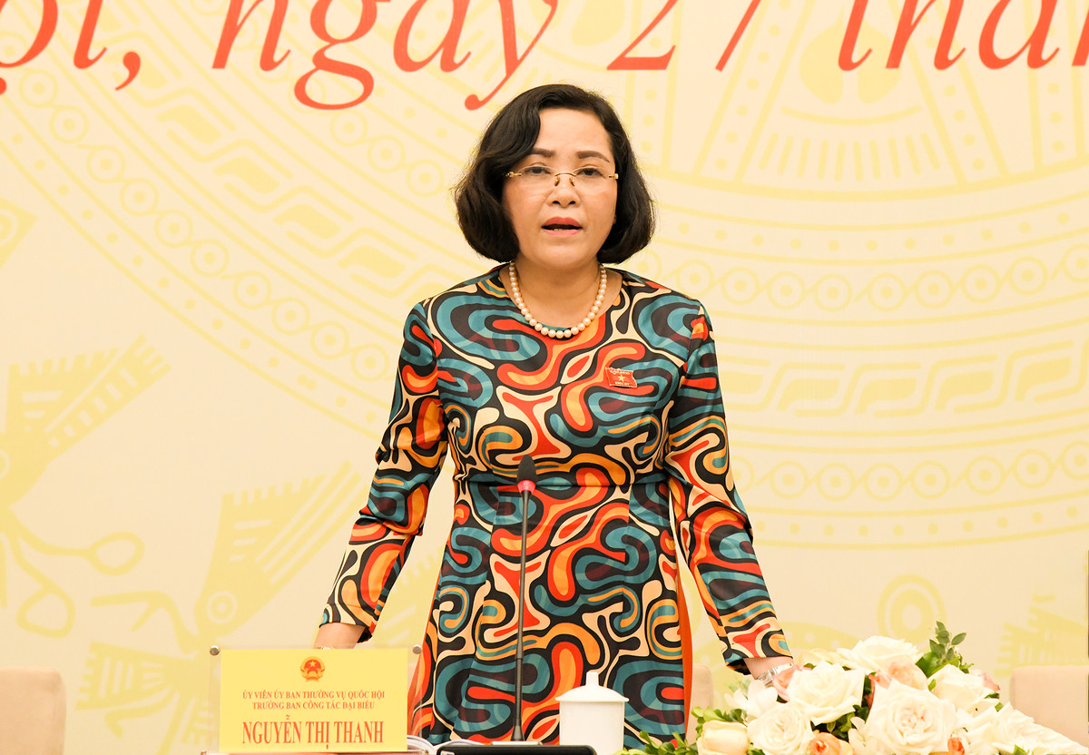  2. Bà Nguyễn Thị Thanh: Sinh ngày: 10/2/1967; quê quán: xã Yên Nhân, huyện Yên Mô, tỉnh Ninh Bình; trình độ chuyên môn: Thạc sĩ Quản trị kinh doanh, Đại học Thanh vận, Cử nhân Luật.