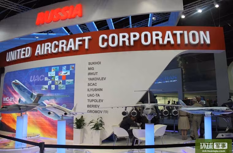 Ngoài dàn chiến đấu cơ danh tiếng, UAC Nga cũng đem tới một số sản phẩm máy bay vận tải và chở khách do Iluyshin, Sukhoi, Irkut…sản xuất.