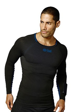 Áo phông giúp theo dõi nhịp tim. Omsignal phối hợp với nhà sản xuất Ralph Lauren đang tiến hành tạo ra một chiếc áo phông thể thao công nghệ cao có cảm biến dệt thành vải ở ngực để theo dõi nhịp tim và hơi thở. Những dữ liệu theo dõi này sẽ được gửi đến một phần mềm được kết nối trên điện thoại di động của bạn, từ đó đưa ra lời khuyên thở chậm hay nhanh hơn.