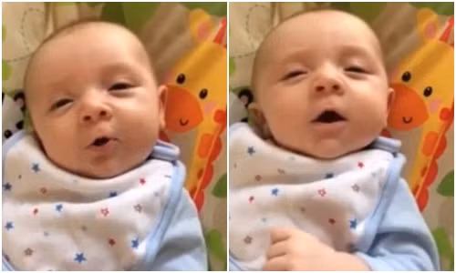 Ky la nhung em be sinh ra da biet noi