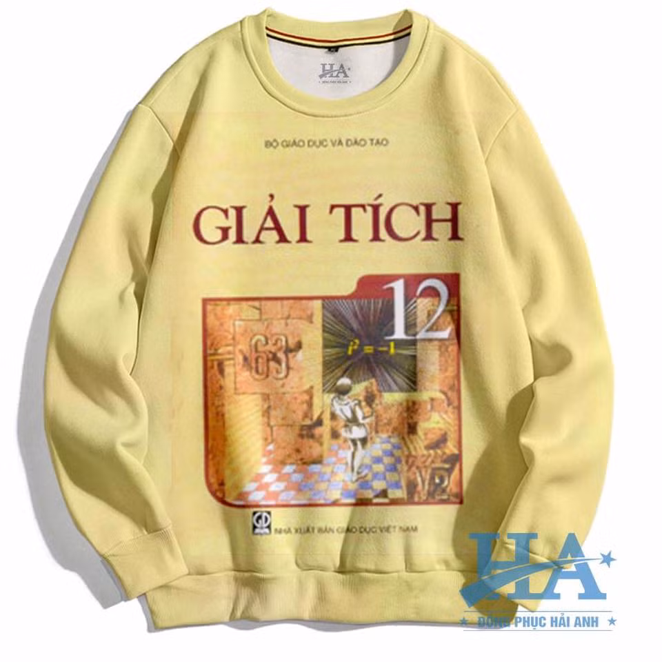 Những bộ đồng phục với hình ảnh icon dễ thương, thông điệp, slogan được sử dụng nhiều trước đây.