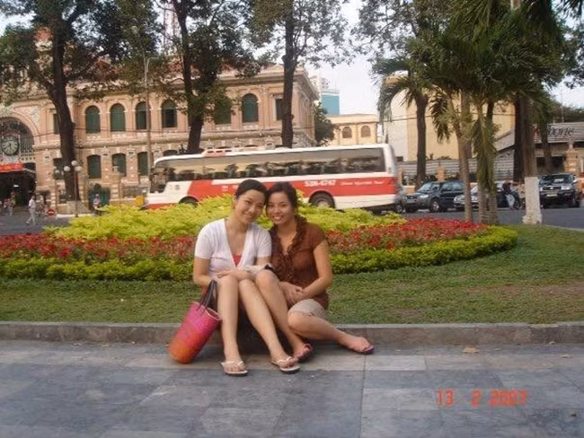 Kiko Chan tự tin khoe bức ảnh chụp cách đây hơn chục năm về trước khi cô mới chân ướt chân ráo vào Tp. Hồ Chí Minh lập nghiệp.