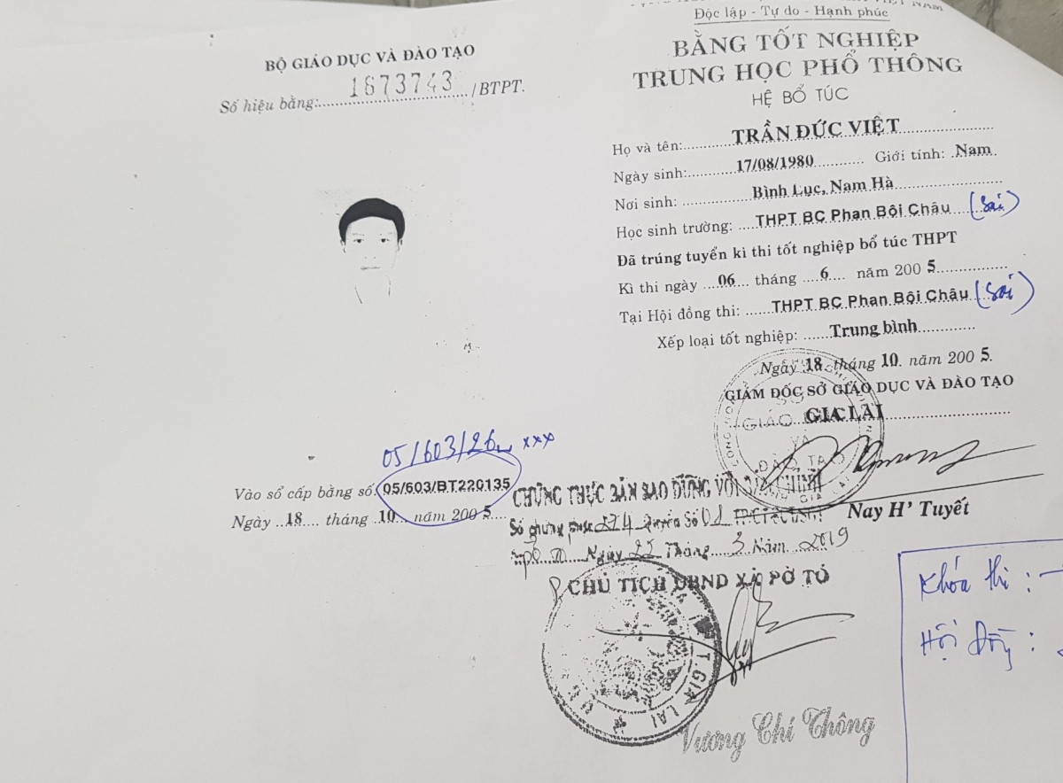 Kiem tra nhan su bau cu, phat hien 9 can bo xa dung bang gia