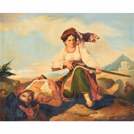 Nữ tướng Bouboulina là con gái của một thuyền trưởng hải quân. Cha của bà bị bắt và tống giam trong nhà tù Constantinople sau thất bại trong cuộc đảo chính chống lại Ottoman.