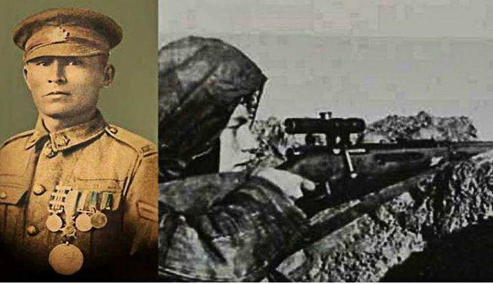 Trong các cuộc chiến hồi Thế chiến 1, Pegahmagabow tiêu diệt 378 lính địch và bắt giữ 300 lính Đức. Không chỉ có tài bắn súng, Pegahmagabow được vinh danh là người lính có những hành động dũng cảm khi xả thân truyền tin trong hoàn cảnh nguy hiểm, thay thế lãnh đạo chỉ huy chiến trận, trợ giúp đồng đội trong tình huống hiểm nguy...