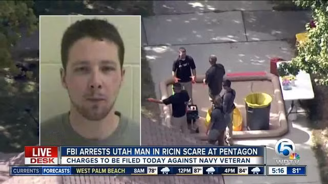 Những đối tượng mà nghi phạm William Clyde Allen III gửi thư chứa chất kịch độc ricin bao gồm: Tổng thống Donald Trump; Bộ trưởng Quốc phòng lúc bấy giờ James Mattis; Giám đốc Cục tình báo trung ương (CIA) Gina Haspel; và giám đốc FBI Christopher Wray.