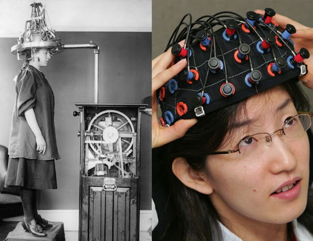 Máy dò sóng não “Phrenometer” được phát minh vào năm 1907. Ngày, nay, các nhà khoa học Nhật Bản cải tiến giúp sáng chế này hoạt động hiệu quả hơn.