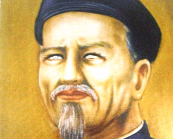 Cuộc đời liên tiếp gặp những biến cố đau thương, bị bội ước, bệnh tật, mù mắt, thầy Nguyễn Đình Chiểu (1822-1888) vẫn mãi là tấm gương sáng ngời của nền giáo dục nước nhà. Ông vừa là một nhà giáo được học trò quý mến vừa là một nhà yêu nước nổi tiếng. Với ông, ngòi bút không chỉ để viết mà còn là vũ khí đâm thẳng vào kẻ thù: Chở bao nhiêu đạo thuyền không khẳm / Đâm mấy thằng gian bút chẳng tà.