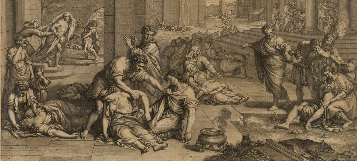 Trong giai đoạn từ năm 1630 - 1650, bệnh dịch hạch xuất hiện và hoành hành ở khu vực tìm thấy bộ hài cốt cổ trên.