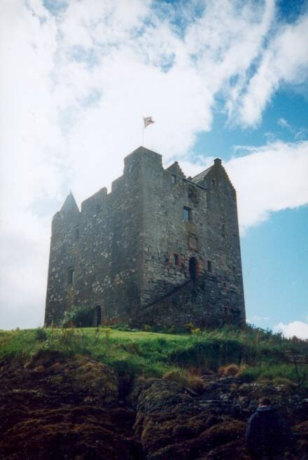 Trải qua hàng trăm năm, kiến trúc của lâu đài Stalker còn khá nguyên vẹn.