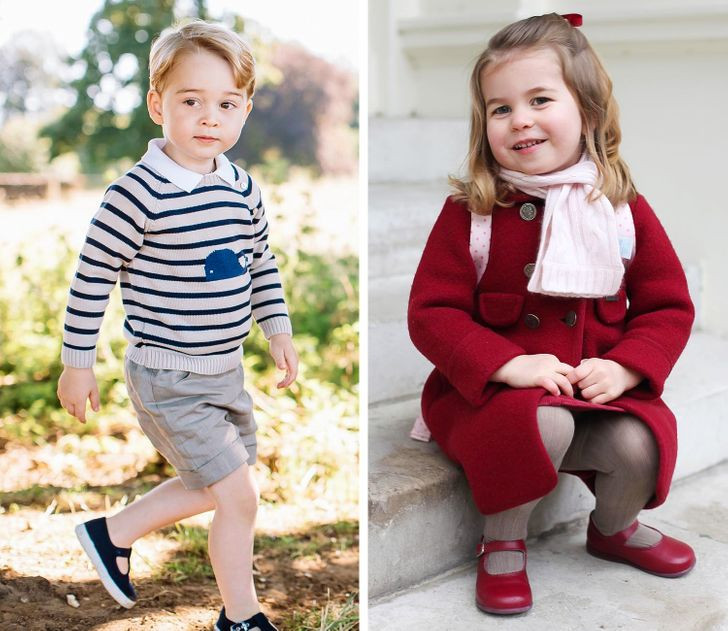 Theo quy định của Hoàng gia Anh, hoàng tử dưới 8 tuổi chỉ được mặc quần short. Sau sinh nhật 8 tuổi, bé trai mới được phép mặc quần dài.