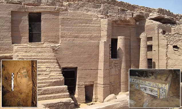 Không những vậy, xác ướp "quý bà Sattjeni" được đặt trong 2 cỗ quan tài làm từ gỗ tuyết tùng.