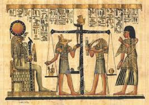 Ngược lại, nếu cán cân bị lệch do trái tim người chết nặng hơn trọng lượng chiếc lông đà điểu thì điều đó có nghĩa họ sẽ bị quái vật Ammit đáng sợ giết chết vì có trái tim không thuần khiết, lương thiện.