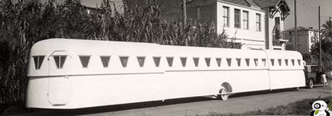 Ô tô siêu dài do kỹ sư người Pháp sáng chế năm 1934.