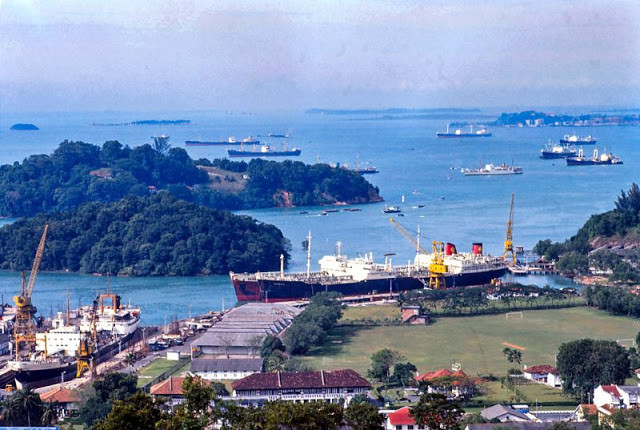 Một góc Singapore với cảnh quan tuyệt đẹp.