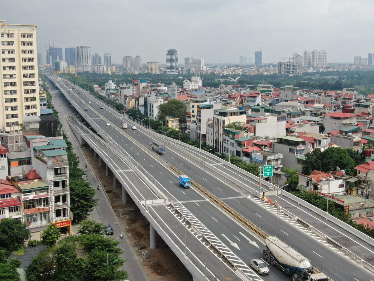 Sau khi chính thức hoàn thiện, tuyến đường Vành đai 3 sẽ giúp giảm ùn tắc giao thông tại các trục đường dẫn vào nội đô Hà Nội.