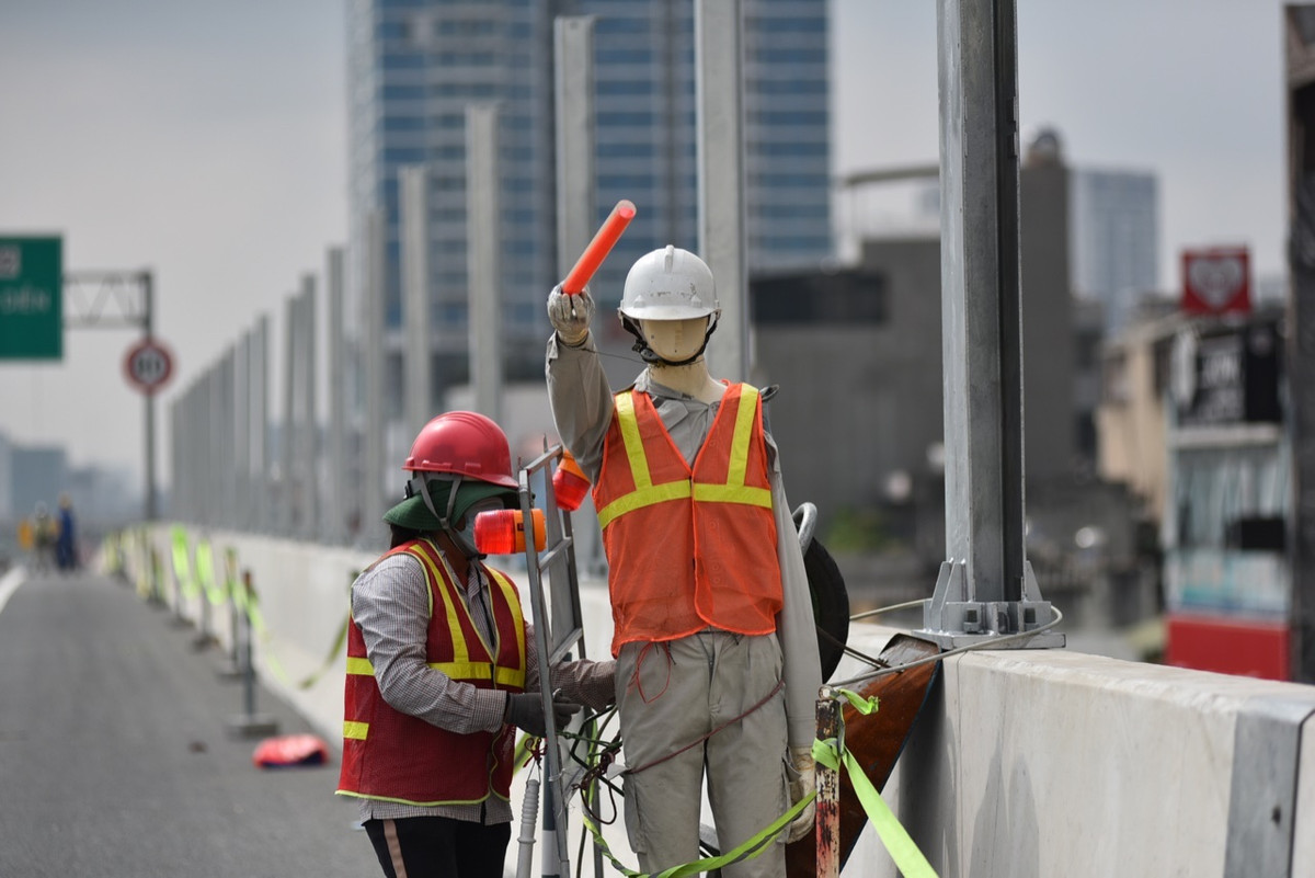 Đây được coi là hạng mục cuối cùng của đường Vành đai 3 giúp đồng bộ toàn bộ tuyến.