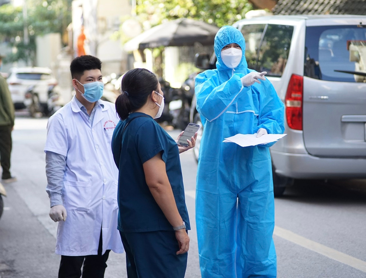 Ngay lập tức, toàn bộ nhân viên làm việc tại NXB Tư Pháp đã được lấy mẫu xét nghiệm đồng thời truy vết những người có liên quan.