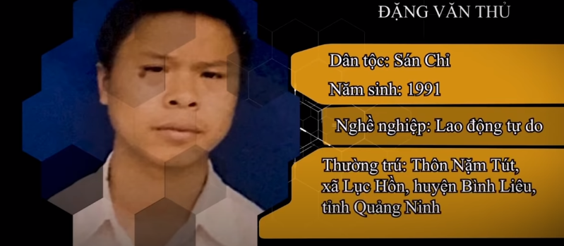 Trước những bằng chứng thu thập được, Công an tỉnh Quảng Ninh đã mời Xin lên làm việc. Tại đây, Xin thừa nhận mối quan hệ bất chính với Đặng Văn Thủ (SN 1991, trú xã Lục Hồn, huyện Bình Liêu, Quảng Ninh). Hai người đã qua lại với nhau được một thời gian. Anh T. là người đã phát hiện ra chuyện này và có hành động "bí mật" ngăn cản. Lời khai của Xin kết hợp với những chứng cứ xác minh ban đầu, các điều tra viên đã làm rõ Thủ là nghi phạm số 1 sát hại anh T. Đối tượng Thủ bị bắt giữ ngay sau đó.