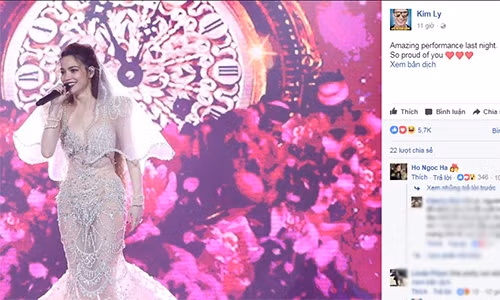 Ho Ngoc Ha bi che dep nguoi xau net Kim Ly phan ung soc