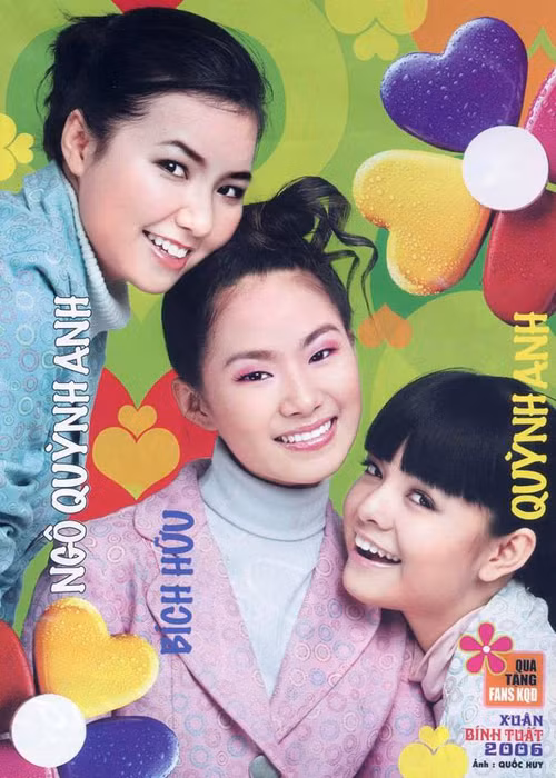 Ra mắt vào năm 2004, nhóm nhạc H.A.T gồm 3 thành viên: Lương Bích Hữu, Phạm Quỳnh Anh và Thu Thủy. Sau khi Thu Thủy rời nhóm, Ngô Quỳnh Anh vào thay. Chỉ tồn tại trong gần 1 năm nhưng nhóm H.A.T đã có loạt hit: “Yêu làm chi”, “Đành nói lời chia tay”, “Sắc màu tình yêu”...Ảnh: Vietnamnet