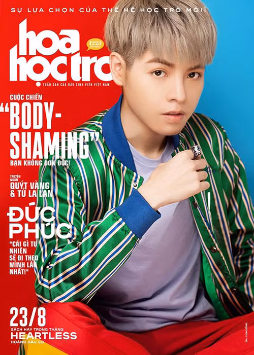 Trước đây, quản lý Đức Phúc từng chia sẻ ê-kíp từng liên hệ vài tạp chí để đưa hình Đức Phúc lên trang bìa nhưng đều bị từ chối vì ngoại hình. Tuy nhiên, hậu dao kéo, Đức Phúc đã tự tin để ảnh lên trang bìa. Ảnh: Facebook ca sĩ Thanh Duy