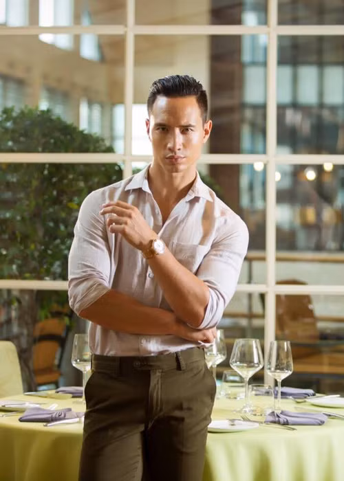 Kim Lý được xem là một trong những sao Việt mang dòng máu lai sáng giá nhất làng giải trí.